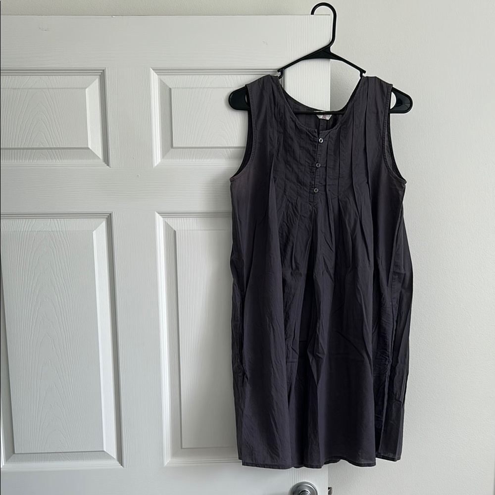 Dark grey Sleeveless Dress